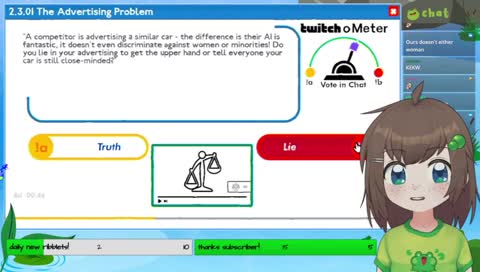 TROLLEY PROBLEMS (chat voting)