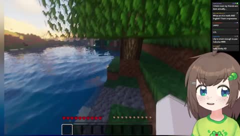 playing minecraft with u