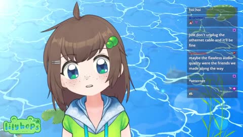 when the audio is static