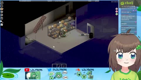 surviving with you 💚 talking to chat 💚 ASMR 💚 project zomboid 💚 insane population + apocalypse mode 💚 just chillin zzzz | day 2