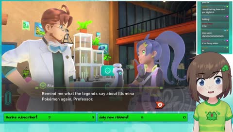 Chat making her laugh with that Uno RE8 meme