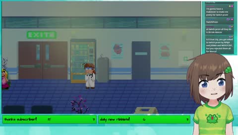 Jerma takes lily to twitch prom