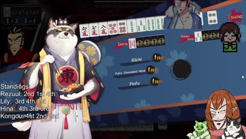 Mahjong Hangout ft. @lilyhops, @kongouvt, @hinabobina