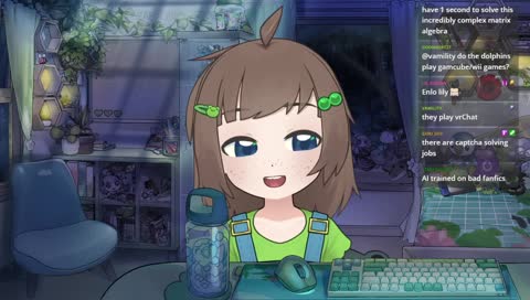 a mini stream | just hanging around | maxing and relaxing