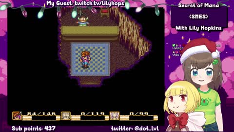 Secret of Mana with @lilyhops!
