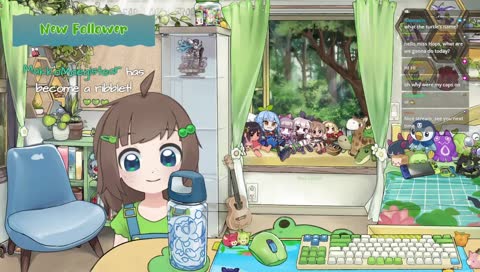 i'm just checking on my fruit pigs.