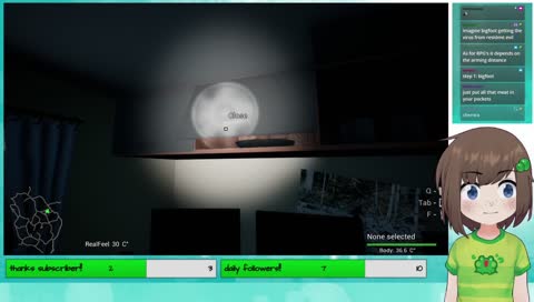 Chat's reaction after Lily slipped in a silly word