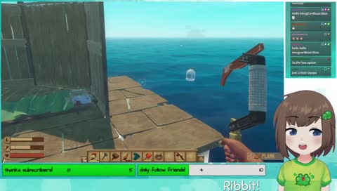 look at this floating raft (every time i do it makes me laugh) [!asmr] [vtuber] [EN]