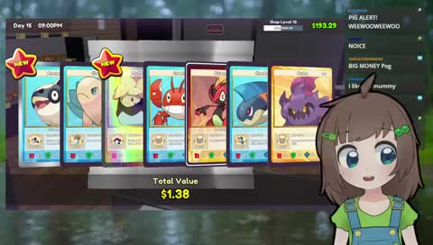 my own CARD SHOP SIMULATOR | hi! welcome one and all!! | cozy | snacks | naps | take it easy