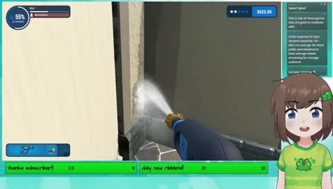 Making up a powerwash story.