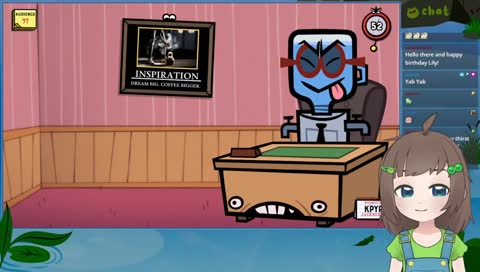 my BIG BIRTHDAY stream 💚 party games 💚 new model 💚 old friends 💚 Q&A 💚 frog-themed games