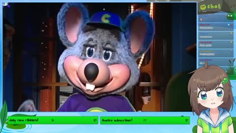 Chuck E Cheese said WHAT? 0///0