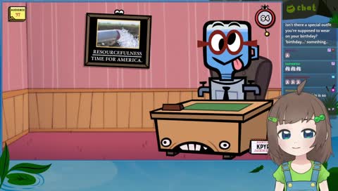 my BIG BIRTHDAY stream 💚 party games 💚 new model 💚 old friends 💚 Q&A 💚 frog-themed games