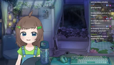 a mini stream | just hanging around | maxing and relaxing