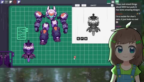 gunpla in the rain! 🌧☔