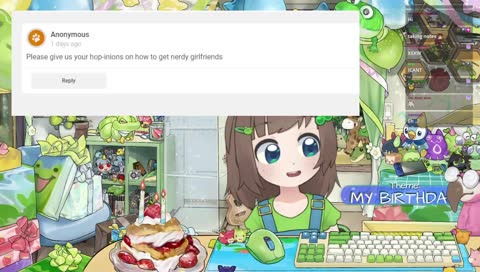 my BIG BIRTHDAY stream 💚 party games 💚 new model 💚 old friends 💚 Q&A 💚 frog-themed games