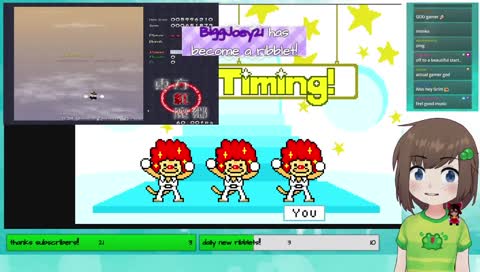 Gamer GODDESS plays Touhou AND Rhythm Heaven at the SAME TIME!