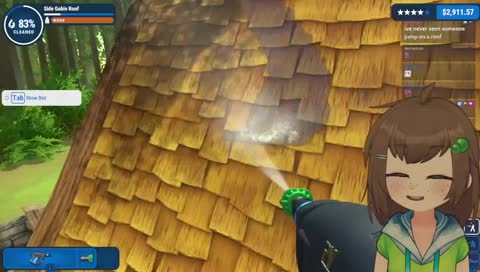 power washing + soft talking | ASMR | day 7