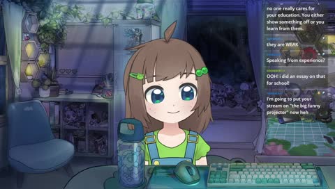 a mini stream | just hanging around | maxing and relaxing