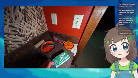 eating snack + watching exploring vids