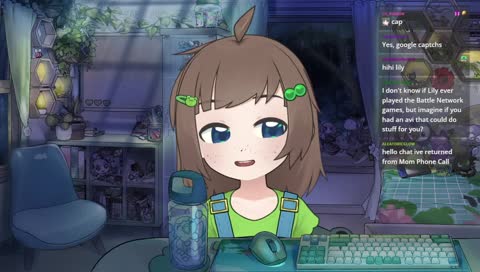 a mini stream | just hanging around | maxing and relaxing