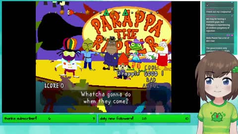 rapping for the first time