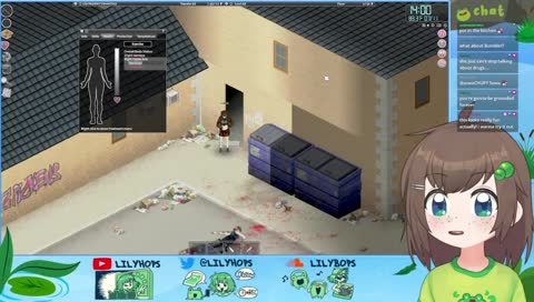 surviving with you 💚 talking to chat 💚 ASMR 💚 project zomboid 💚 insane population + apocalypse mode 💚 just chillin zzzz | day 2