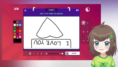 gartic phone with friends