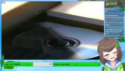 watching vids with little sis