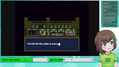 Her child was the island core wow!......