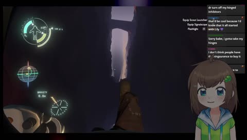 having fun flying around bumping into stuff