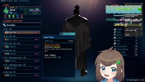 Strangers together in PARADISE with @soyapoya 💚 TECHNICALLY A FINAL FANTASY GAME 💚 WOW IS THAT SEPHIROTH? 💚 NO IT WASN'T OOPS