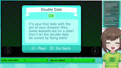 Saying hi to the people.