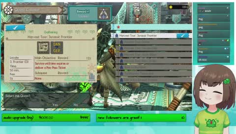 lily's animal crossing island -> Mon Hunt GU first play [vtuber] [EN]