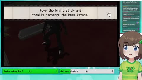 Charging the Beam Katana