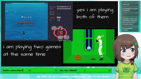 Lily and Dark Lily live interaction