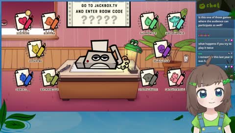 my BIG BIRTHDAY stream 💚 party games 💚 new model 💚 old friends 💚 Q&A 💚 frog-themed games