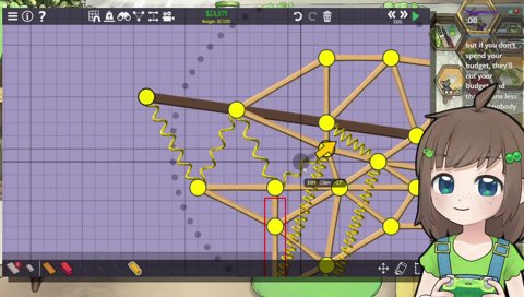 Lily's springy bridge