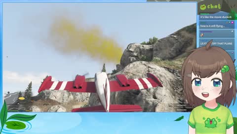 Lil Sis being a funny pilot
