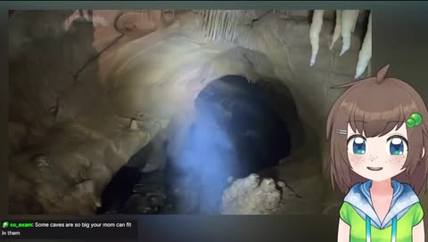 lil sis dissaproves of taking stlagmites