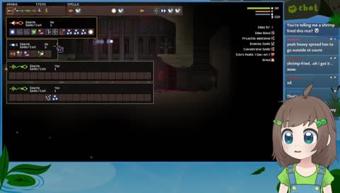 doing the daily noita run (i got to level 3 on sonic!)