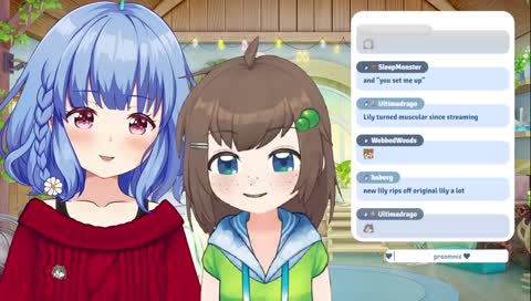 Friendly collab with two friends that won't bully you! With lilyhops! !collab 🐸🌱