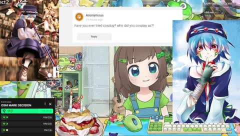 my BIG BIRTHDAY stream 💚 party games 💚 new model 💚 old friends 💚 Q&A 💚 frog-themed games