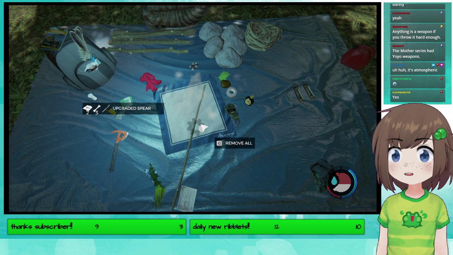 hanging out in the forest with big bro