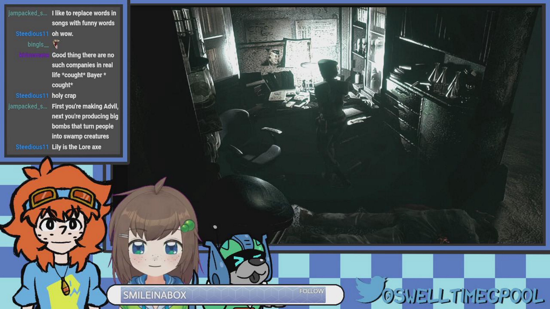 The Real Evil Residents Were the Friends we made along the way @lilyhops | !links !conquest