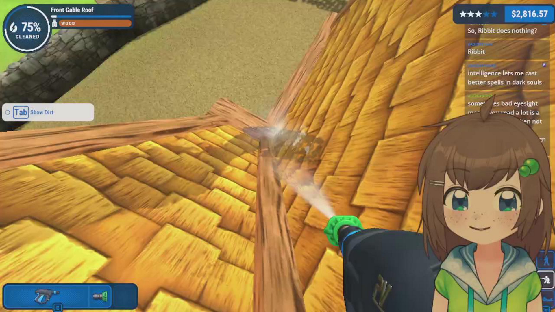 power washing + soft talking | ASMR | day 7