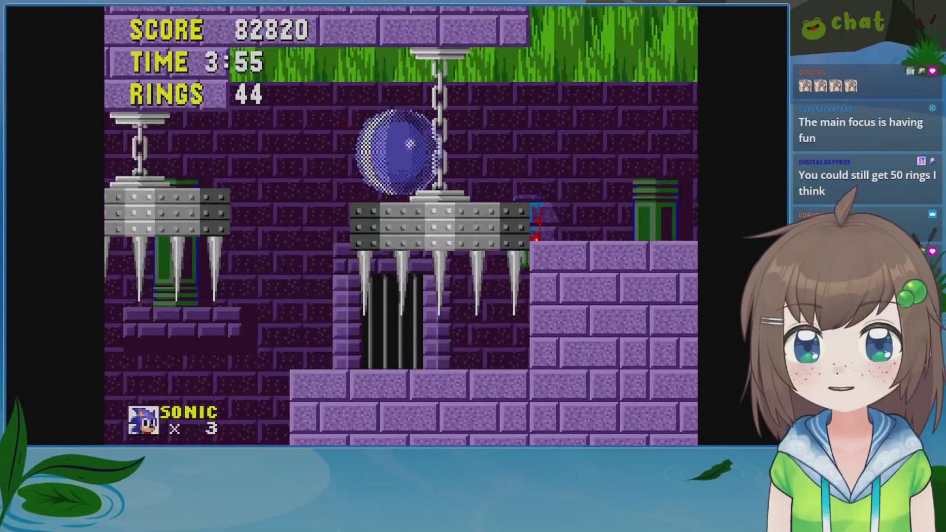 noita daily + sonic the hog deathless attempts