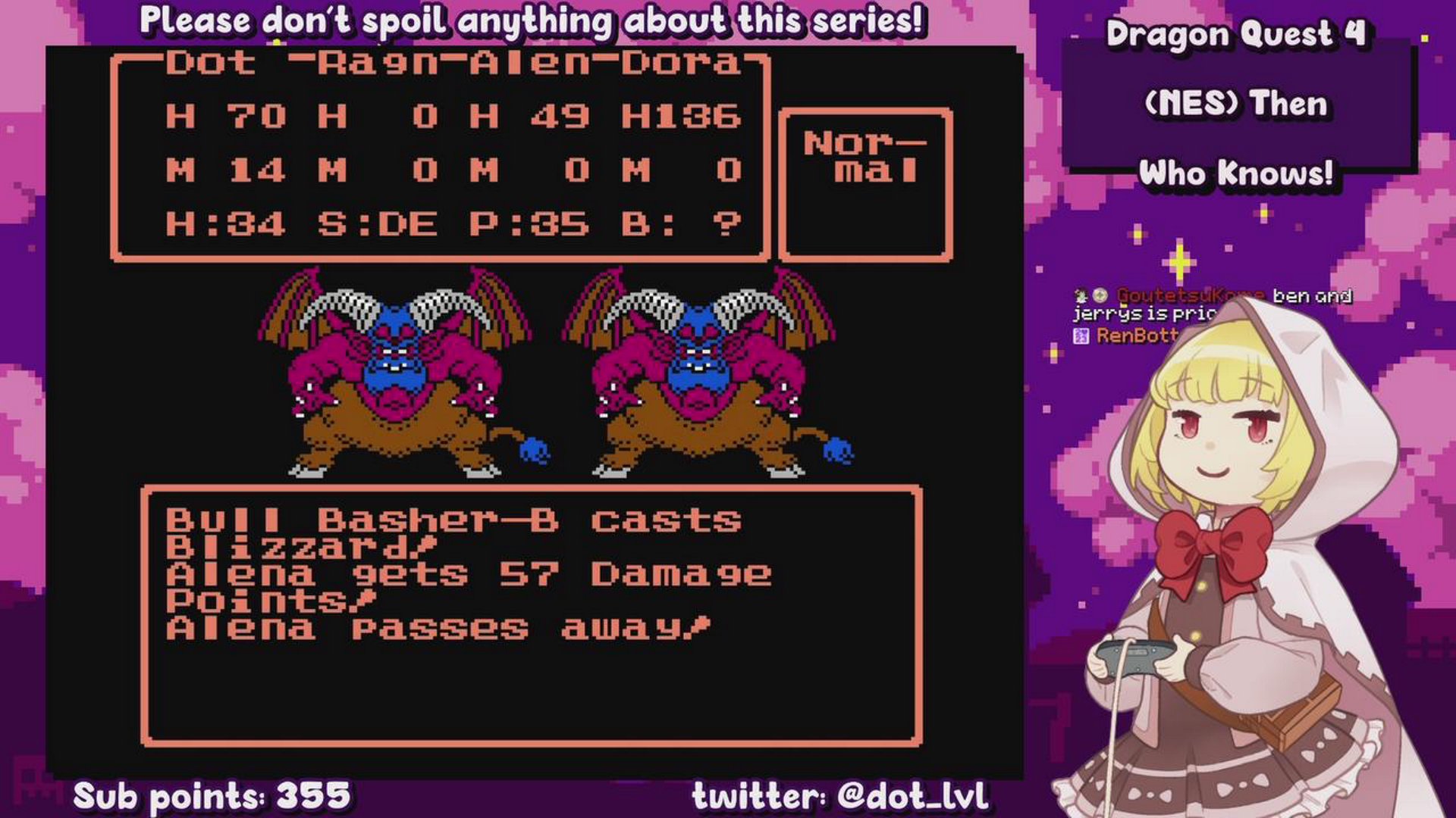 Lilyhops Shadowrun later! Dragon Quest 4 now!