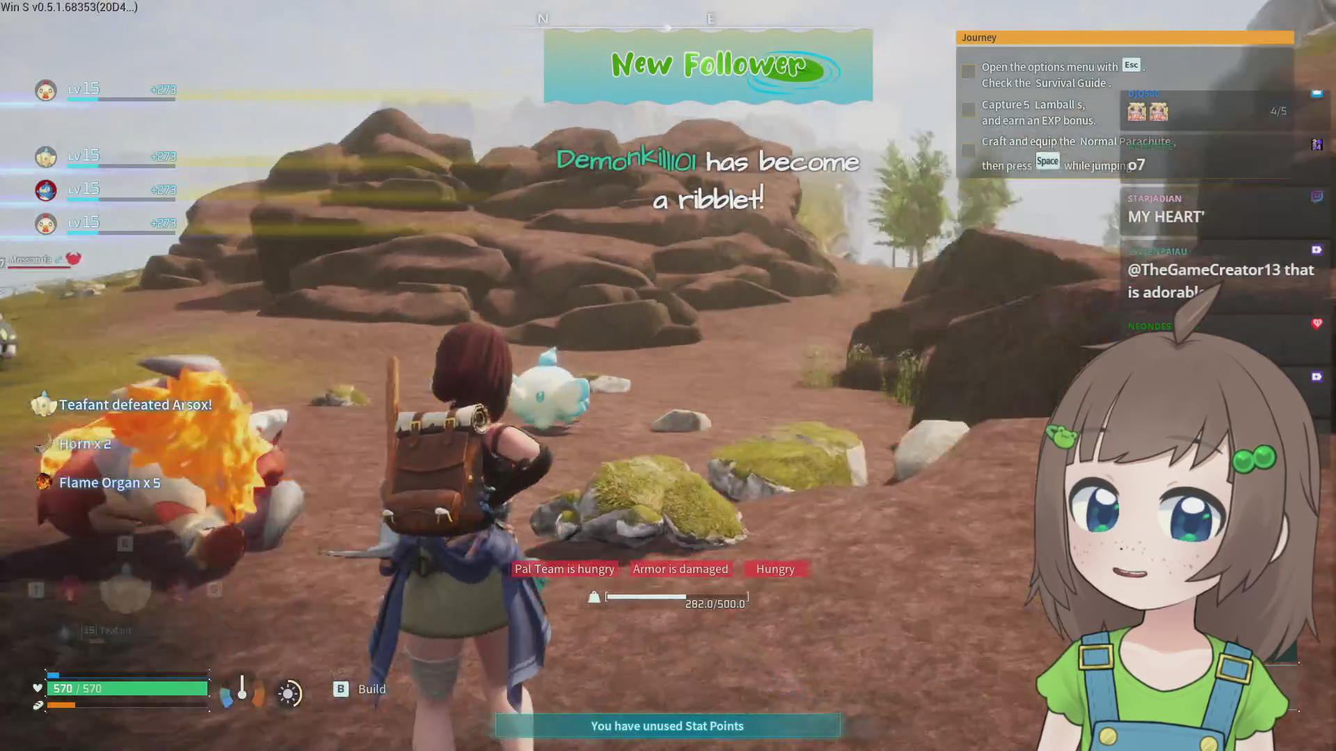 the "relaxing pal stream"