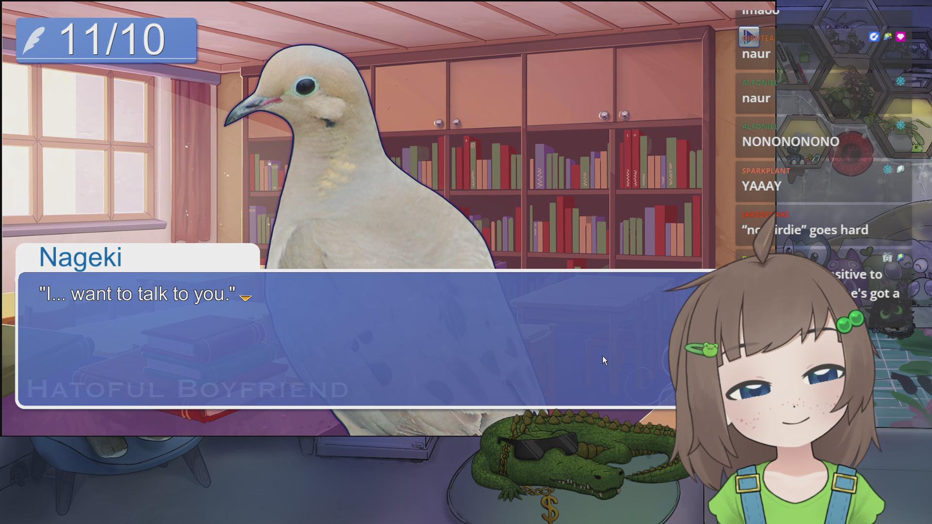 the "animals and poetry" stream @kooroc